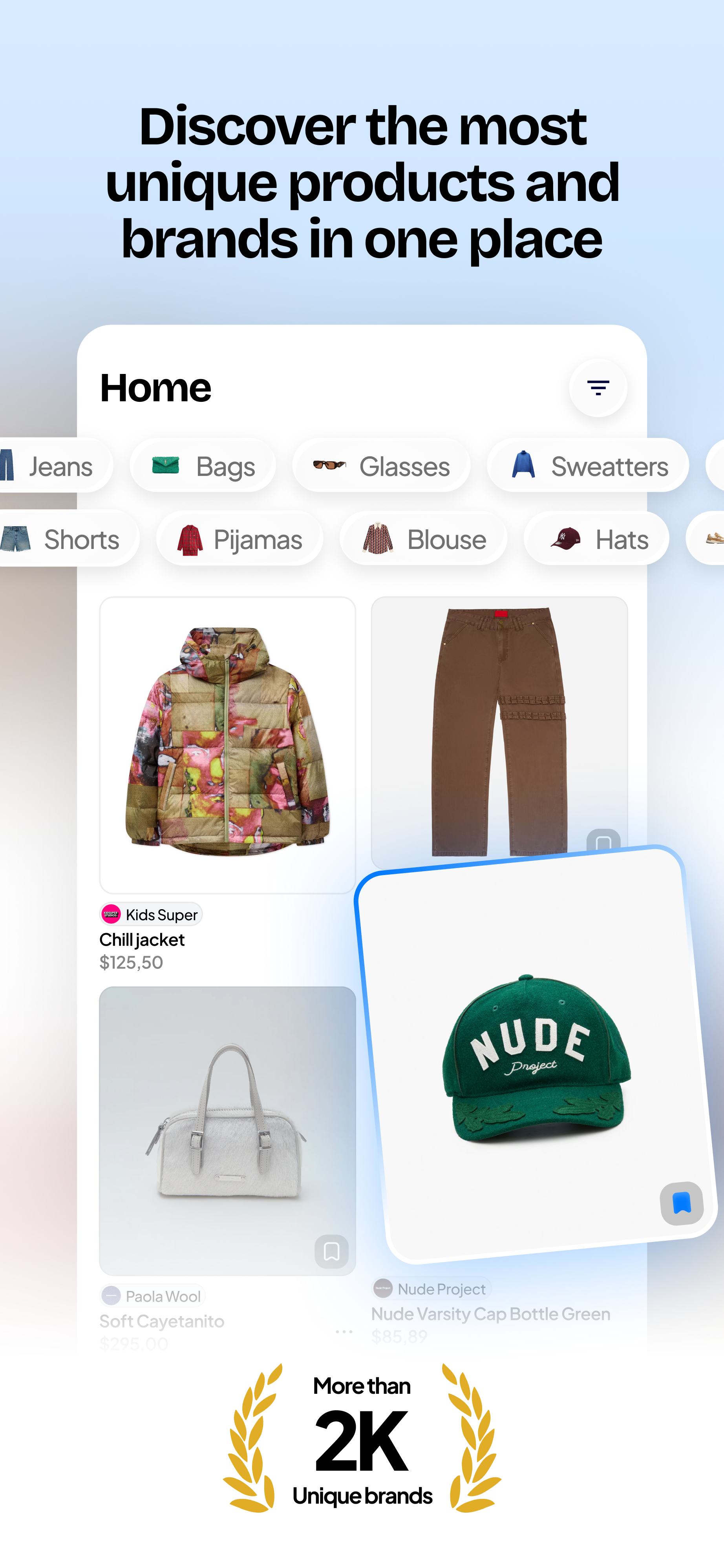 Melian app - discover unique products and brands in one place